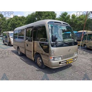 Buy cheap 23-29 Seats Used Toyota Bus Toyota Coaster Used Bus With Luxury Inner Decoration from wholesalers
