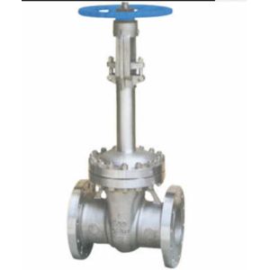 Cheap Flanged Cryogenic Gate Valve Good Sealing Avoid Potential Rupture for sale