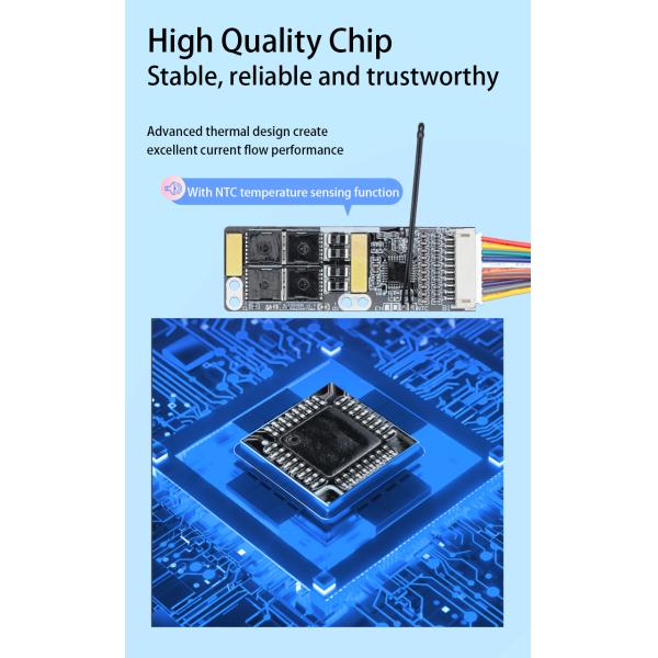 High Precision 8S 40A Lithium Battery BMS Board With NTC For Electric Repair Tools