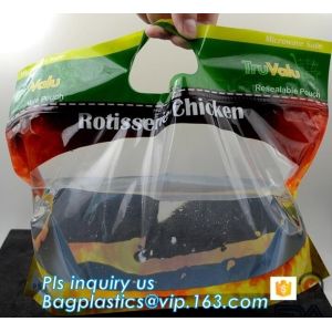 Buy cheap custom printed rotisserie chicken bags roast chicken packaging bag, ziplock from wholesalers