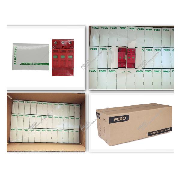 Parallel Installed IP20 40KA DC Surge Protector