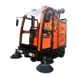 Cheap 2200mm Road Brush Sweeper Cleaning Machine With High Pressure Water Gun for sale
