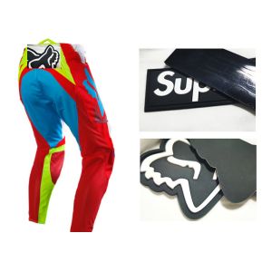 Cheap Debossed PVC Silicone Rubber Labels OEKO-TEX PVC Rubber Patch for sale