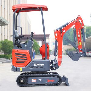 Buy cheap Adjustable Speed Mini Crawler Excavator 1.2T For Small Scale Projects from wholesalers