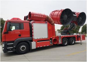 China 353 Kw 6×4 Drive Large-flow Air Supply & Smock Exhaust Fire Fighting Truck on sale