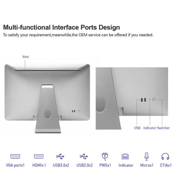 Ultra Slim 18.5'' Core I7 Gaming PC J1900 OEM