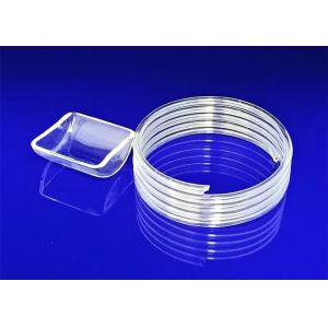 End Lamps Quartz Glass Tube Thermoelectric Boiler High Temperature Resistance Quartz Glass  Custom Dimension