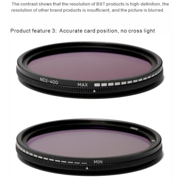 ND1-10 Stop 82mm Variable Neutral Density Filter
