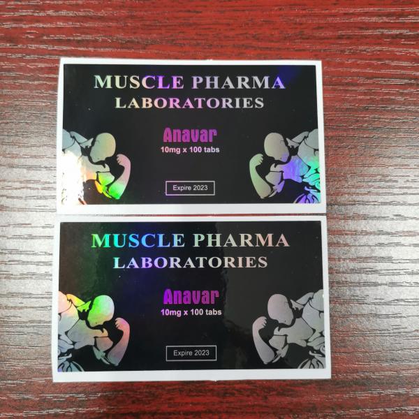 Pharmaceutical 10ml 30mg vial Vial Hologram Label Sticker