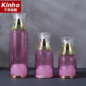 China 40ml 60ml 130ml Cosmetic AS Airless Bottle Vacuum Pump Cylindrical Bottle Lotion Bottle Face Cream on sale