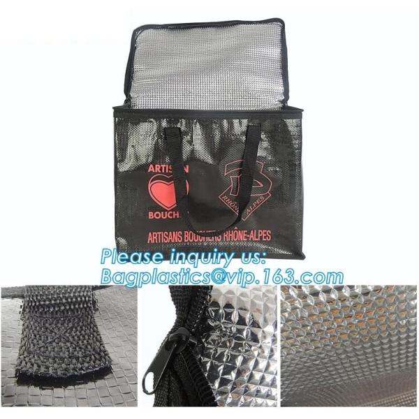 Freezer Bags Color Cold Insulation Waterproof Convenient Portable Ice Meal Packages Refrigerator Cooler Lunch Bag bageas