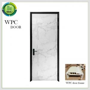Cheap Waterproof WPC White Wooden Door Solid Oak Internal Anti Formaldehyde for sale