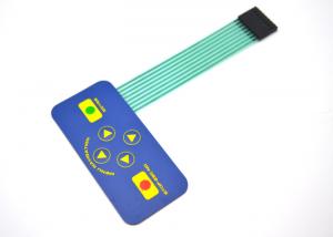 Cheap Push Button PVC FPC Membrane Switch Keypad Scratch Resistant for Automotive for sale