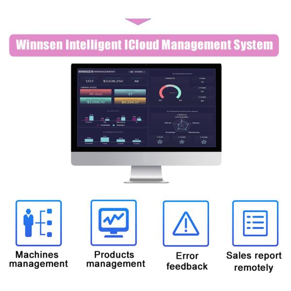 Lcd Type Touch Screen Shop Floral Vending Machine