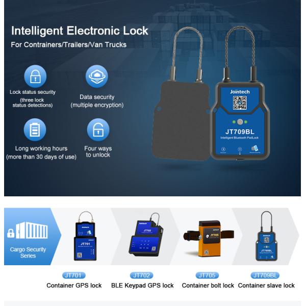 ISO9001 GPS Container Lock