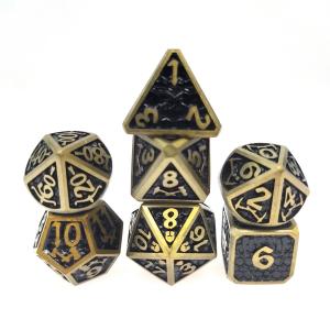 Cheap Hot selling Mini Polyhedral Dice Set Poker Chip Made Dice Sets for sale