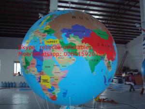 Cheap inflatable earth globe inflatable globe inflatable world globe inflatable globe ball for sale