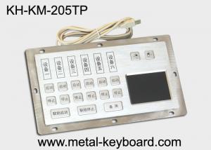 China Custom Industrial Keyboard with Touchpad for Internet Kiosk 15 Keys on sale