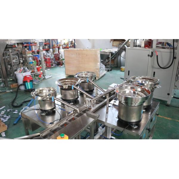 Automatic Hardware Parts Counting Vertical Packaging Machine High Speed