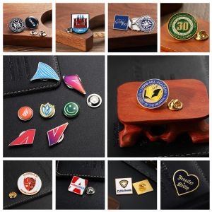 China Manufacturer Custom Fashion Pins Metal Logo Badges Brooch Hard Soft Enamel Pins Lapel Pins For Clothes Decorative Hard Enamel Badge Fashion Jersey Decorative Lapel Pins for Clothes on sale