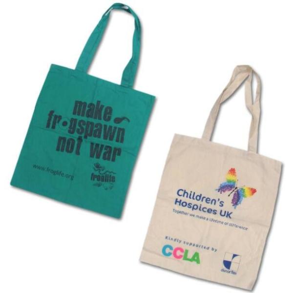 Custom silk screen printed Cotton material handle style blank natural cotton canvas bag without logo bagplastics bagease