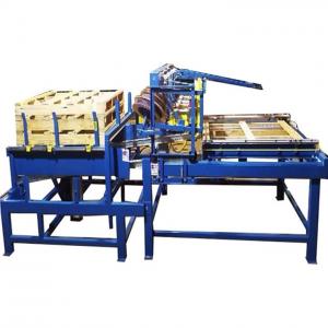Cheap Semi-Automatic Pallet Nailing Making Machine/ Pallet Nailer /Pallet Nailing Machine with stacker for sale