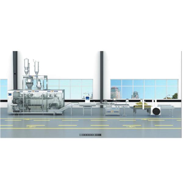 1kg Servo Flat Premade Pouch Fill And Seal Machine Automatic Powder Packing Machine