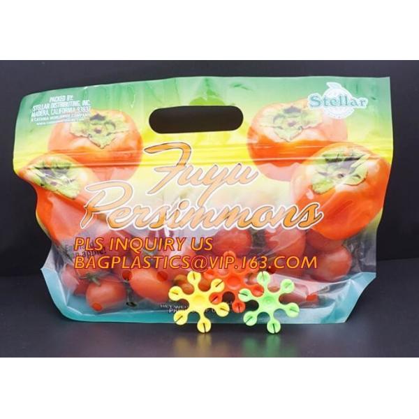 fruit bag for fruit protection, Perforated Better Aseptic Grape Bag, Cherry Bag, Fruit plastic bag, Stand up Zip lockk fre