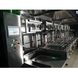 Buy cheap Single Arm Automatic Cleaning Machine Includ Spraying Ultrasonic Vacuum from wholesalers