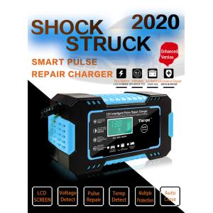 Buy cheap 12V 24V AGM GEL Battery Intelligent Pulse Repair Charger Portable from wholesalers