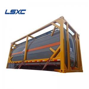 Cheap China factory direct sale low price 20ft tank container concentrated sulfuric acid for sale