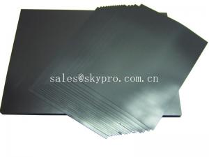 Cheap Electrically conductive rubber sheeting roll with low electrical volume resitivity for sale