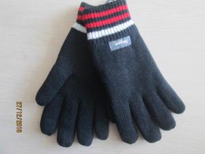 China Acrylic yarn gloves with Thinsulate for MENS outside or winter use on sale