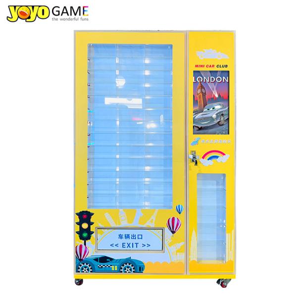 Self-Serve Vending Machine With Touch Screen Technology Automatic Vending Machine For Toy Cars Or Gift Box