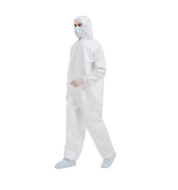 Safety Non Sterile Disposable Protective Coverall 65gsm