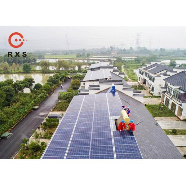 Residential Solar Panel On Grid System , 50KW Solar Power System With Long Life Time