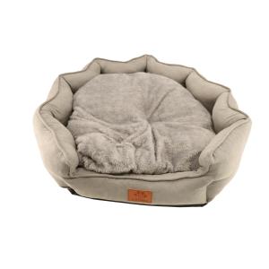 China Velvet Cat Bed For Bedroom Cute 30cm 22 Inches 16inch Arctic on sale
