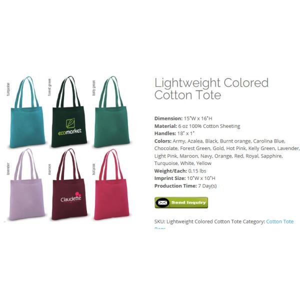 Custom silk screen printed Cotton material handle style blank natural cotton canvas bag without logo bagplastics bagease