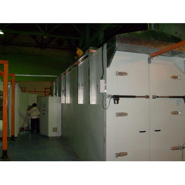Customized Manual Powder Coating Line with Carbon Steel Spray Booth