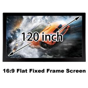 Buy cheap Good Price HD Projection Screen 120 Inch Diagonal Fixed Frame Projector Screen from wholesalers