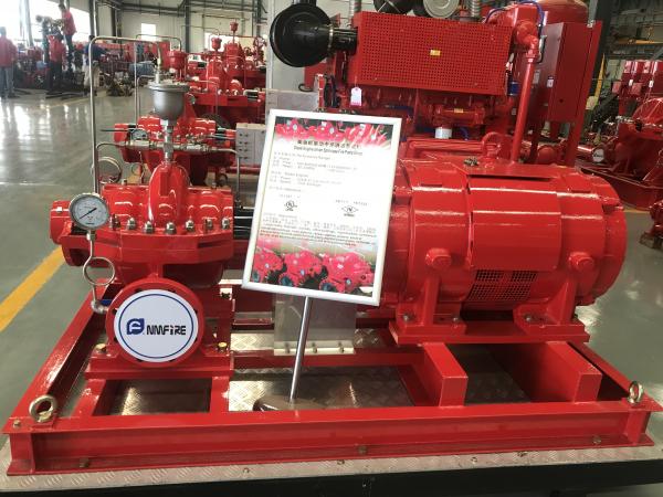 Quality NFPA20 Standard Electric Motor Driven Fire Pump Set , Ul Fm Pump For Fire Fighting Use wholesale