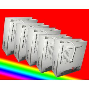 China Custom Printing Paper Bags With Cottom Rope Handle , Shopping Paper Bags on sale