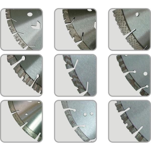 Durable life U Shape Segments Diamond Cutter Blade for Reinforced Concrete