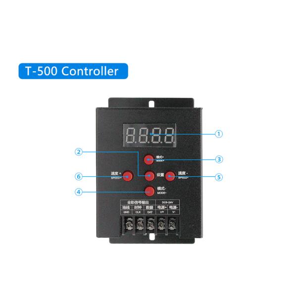 Multi Chip LED Pixel Controller , RGB Magic Lighting Remote Controller