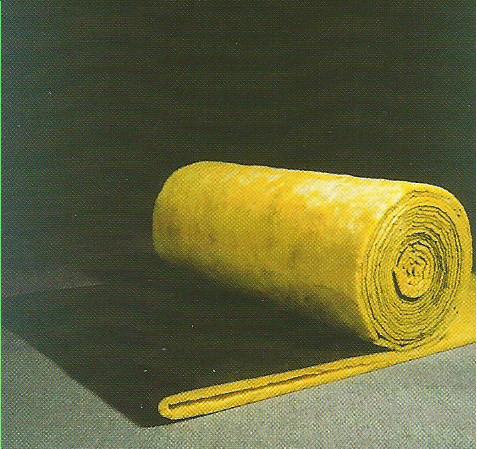 Quality Sound Absorption Glass Wool Blanket / Felt Roll Faced With Black Glass Tissue wholesale
