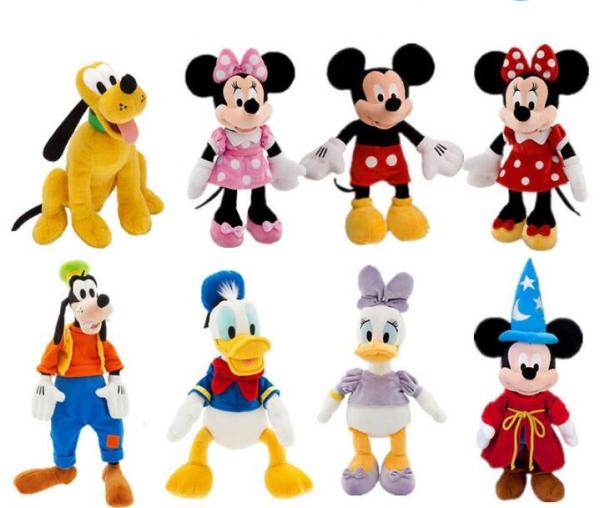 Quality Original Disney Classic Mickey Family Plush Toys 22cm wholesale