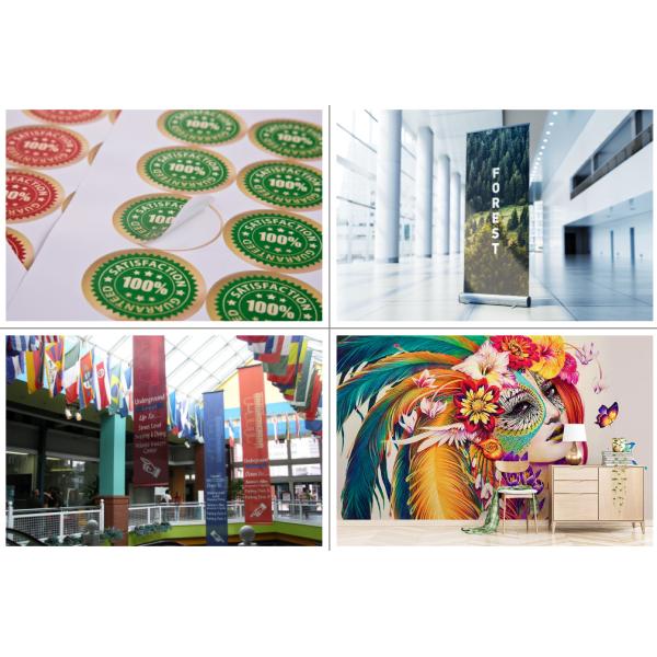 Large Format Hybrid UV Roll To Roll & Flatbed Printer Multi Functional Inkjet Printer