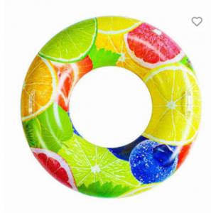 China Fruit shaped water park girl's smooth leak proof swimming circle on sale
