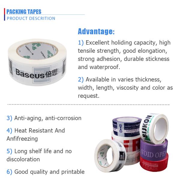 Effortlessly bond materials with our customized printed tape