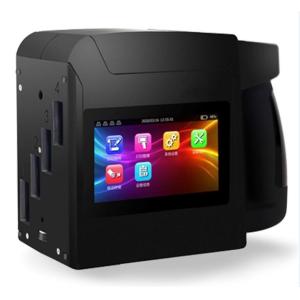 Wide Format Handheld Inkjet Coding Machine 100mm For Printing Date / Bar Code